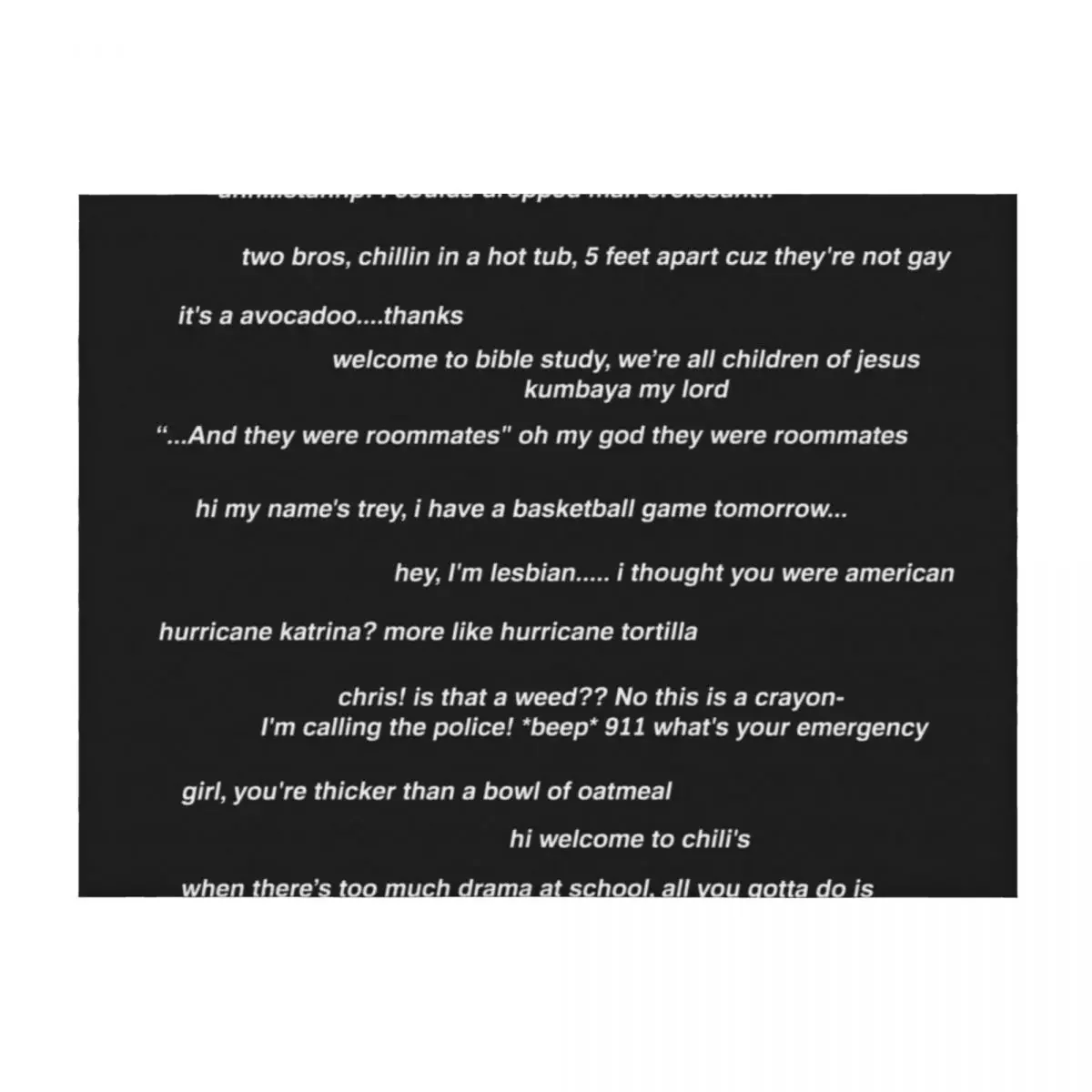 

vine quotes Throw Blanket Travel Fashion Sofas Kid'S for babies Blankets