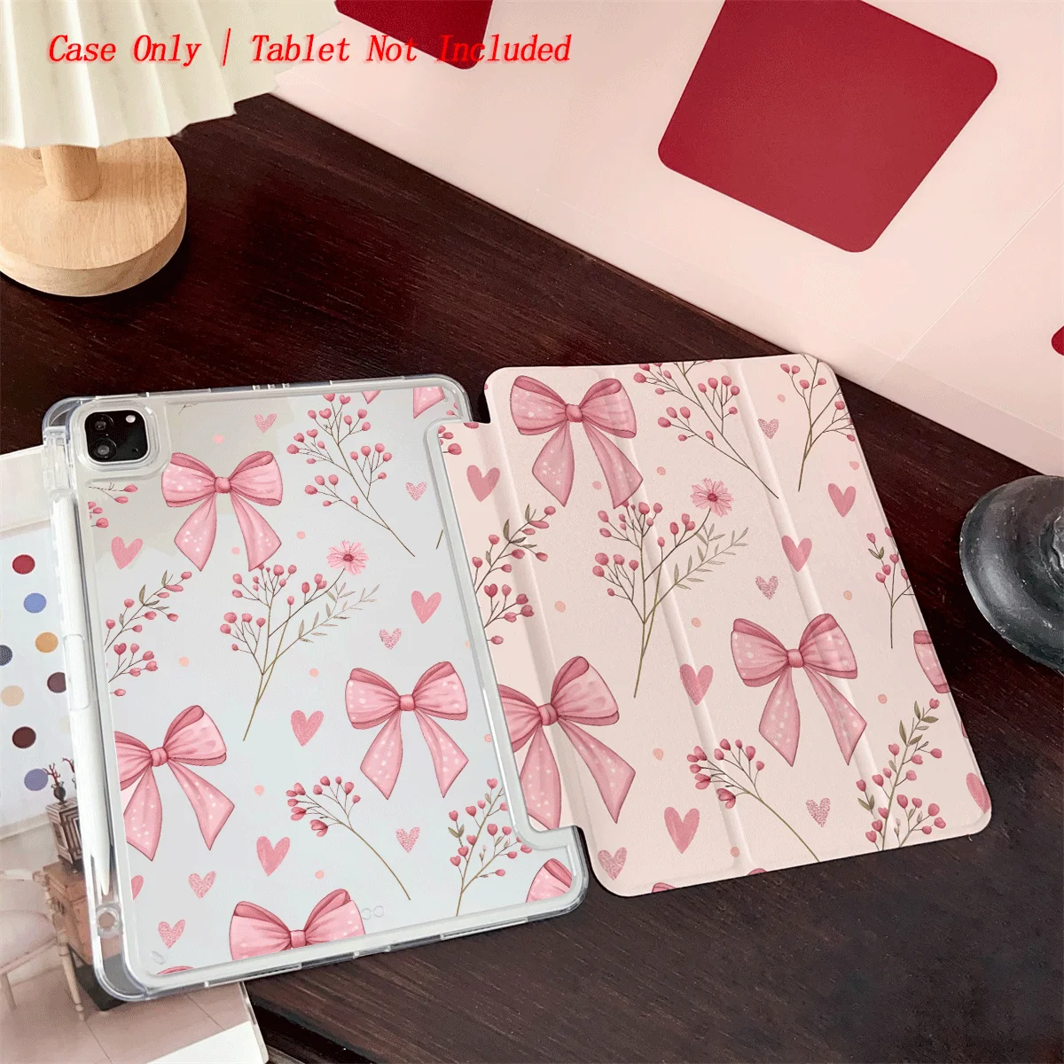 Slim Fit Premium TPU Tablet Cover, Shockproof Durable Lightweight Protective Case for iPad Samsung Huawei Honor Redmi Xiaomi