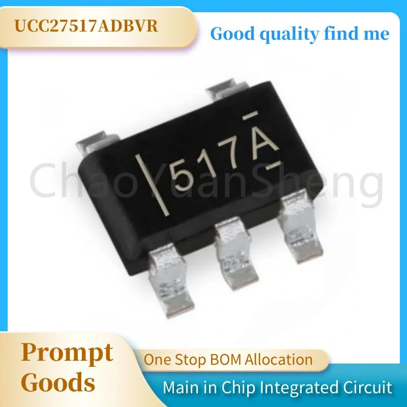 1PCS UCC27517ADBVR UCC27517 517A gate driver SOT23-5