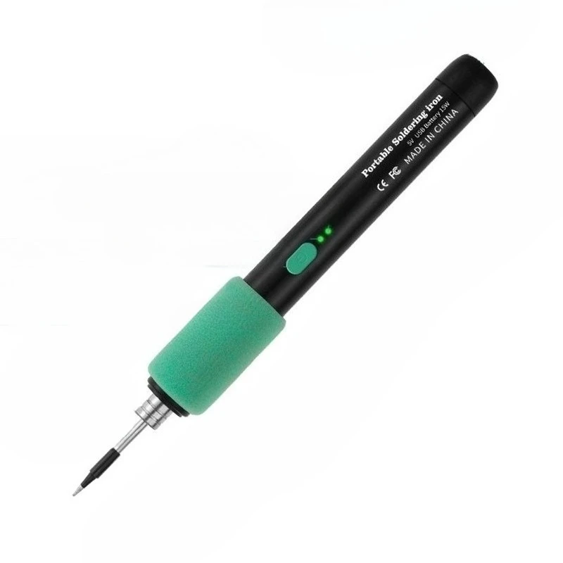 

Portable Electric Soldering Iron Cordless Rechargeable 5V Soldering Iron Mini Type-C Port Welding Machine DIY Electronic Tools
