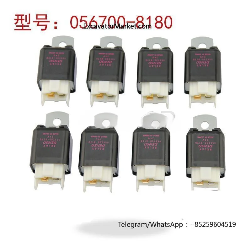 High Quality For SANY SY/lonking/LIUGONG CLG Excavator Parts Air Conditioning Relay 056700-8170 excavator accessories