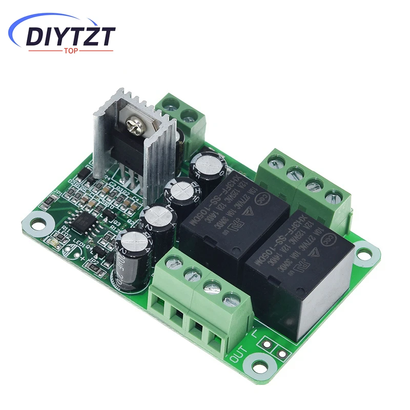 DIYTZT Power amplifier Speaker Protection Board Boot Delay DC Protect Sensitivity adjustable Stereo Amplifier Double Channel