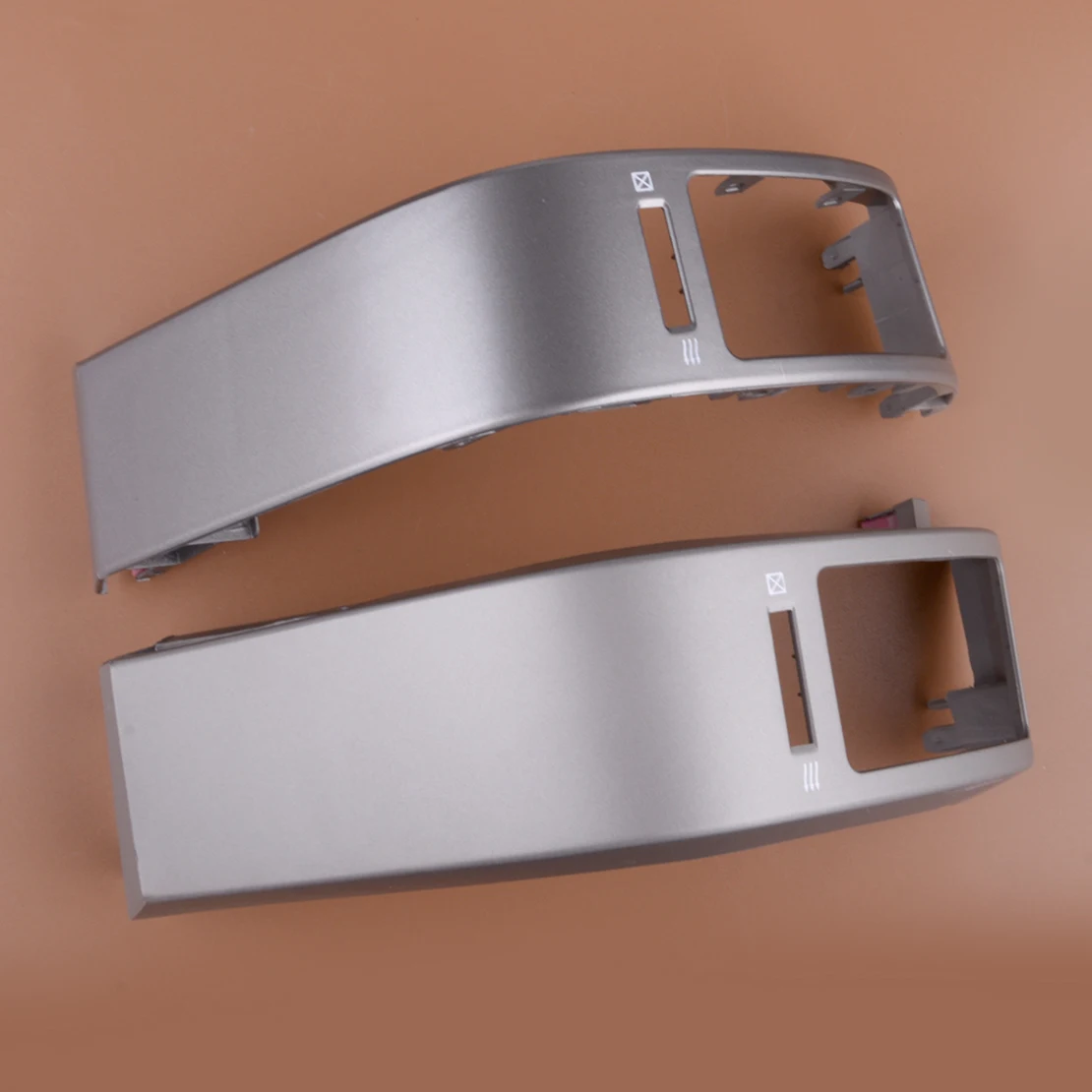 

1 пара внутренняя левая и правая боковая A/C Крышка вентиляционного отверстия для автомобиля Toyota Prius 2004 2005 2006 2007 2008 2009 серый АБС