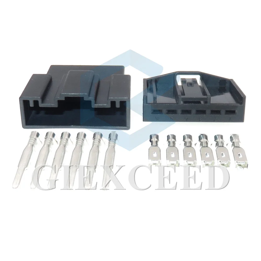 6 Pin Auto Window Lifter Wire Socket 2.8 Series 6984754-01 Car AC Assembly Tail Gate Atmosphere Lamp Cigarette Lighter Connector