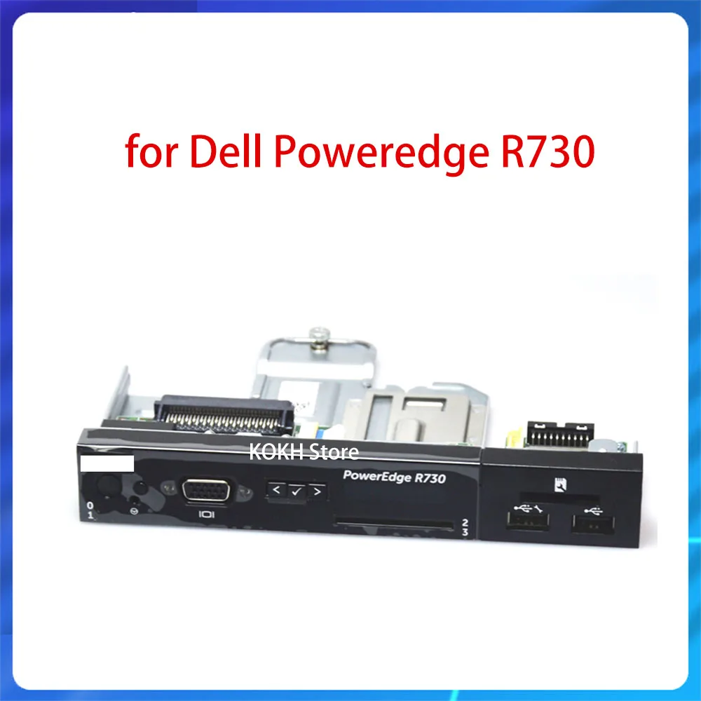 NEW Original for Dell Poweredge R730 Server Front Control Panel Board 034KT 1X0MG R0WJN V0P45 Switch Panel USB Small Board
