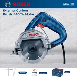 Bosch Marble Cutting Machine GDC 140 GDM 13-34 Professional Handheld Electric Circular Saw Seamless High-Precision Fabrication