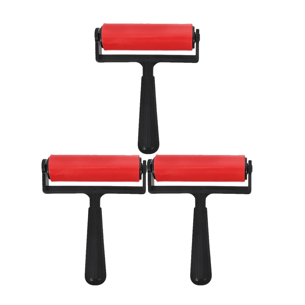 3Pcs Rolling Wheel Rollers Multi-Function for Diamond Art Printing Engraving Surface Stamping Tools Portable Painting