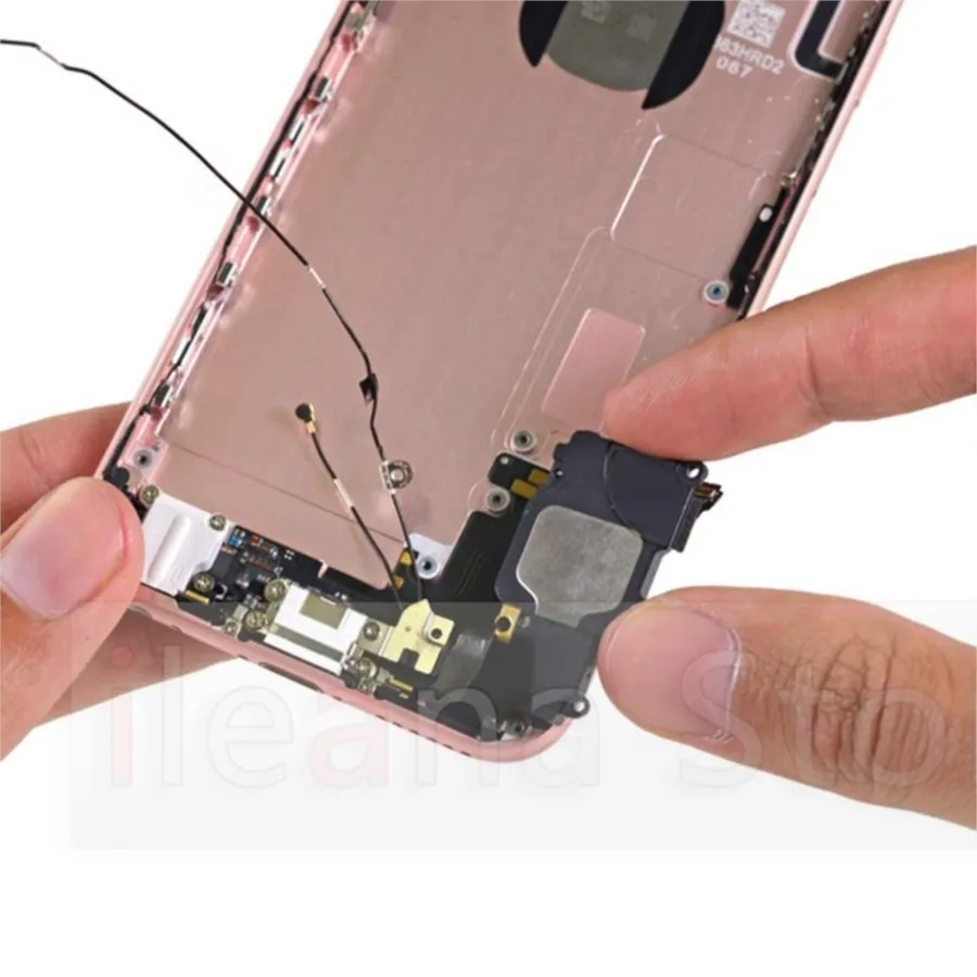 Aiinant Buttom LoudSpeaker For iPhone 8 6 6s 7 Plus 5S SE Ringer Top Ear Earpiece Loud Speaker Flex Cable Phone Parts