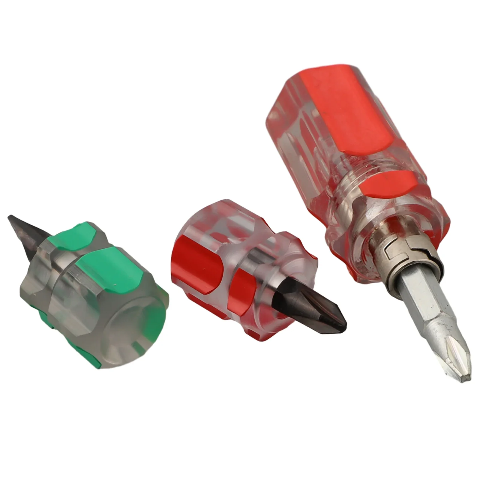 3Pcs Short Screwdriver Flat Head /Cross-Head/2-in-1 Interchangeable Screwdriver Parafusadeira Herramientas Herramientas