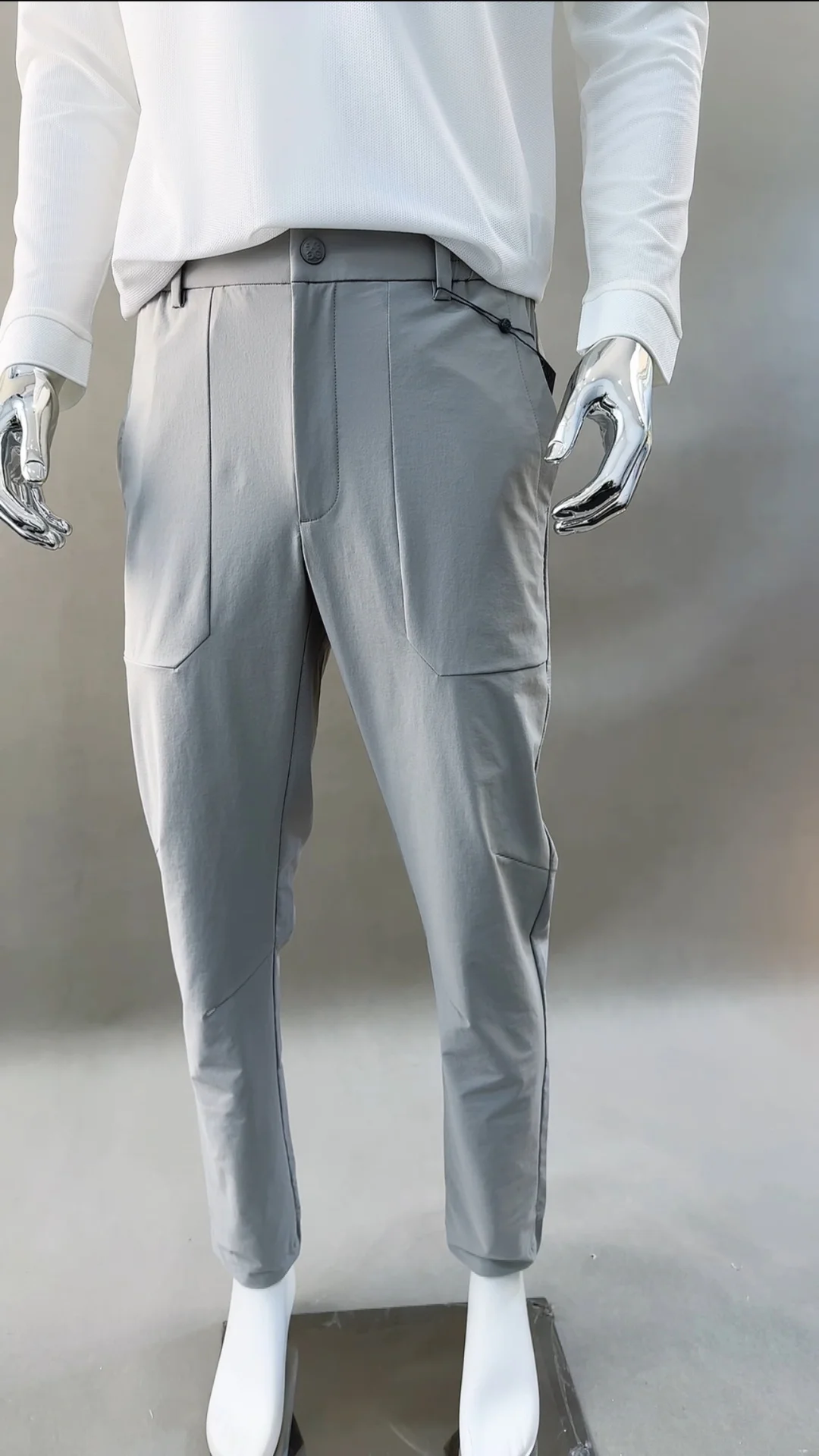 Pantalones de Golf para Hombre Otoño Invierno 2026, Pantalones Gruesos de Secado Rápido, Corte Ajustado, Casuales, Versátiles, Deportivos, Largos