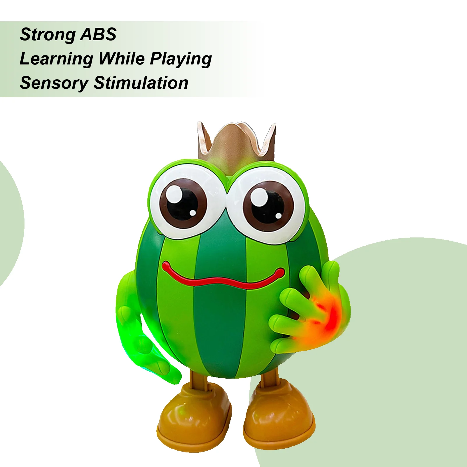 ألعاب الرقص للأطفال، لعبة روبوت تعليمية تفاعلية للفاكهة مع أضواء وأصوات لعيد ميلاد ما قبل المدرسة للأولاد والبنات