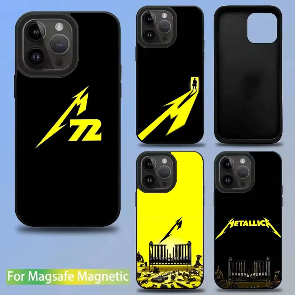 

72 S-seasons M-metallica Phone Case For iPhone 16,15,14,13,12,11,Pro,Max,Plus,Mini,SE New Magsafe Magnetic Wireless Charging