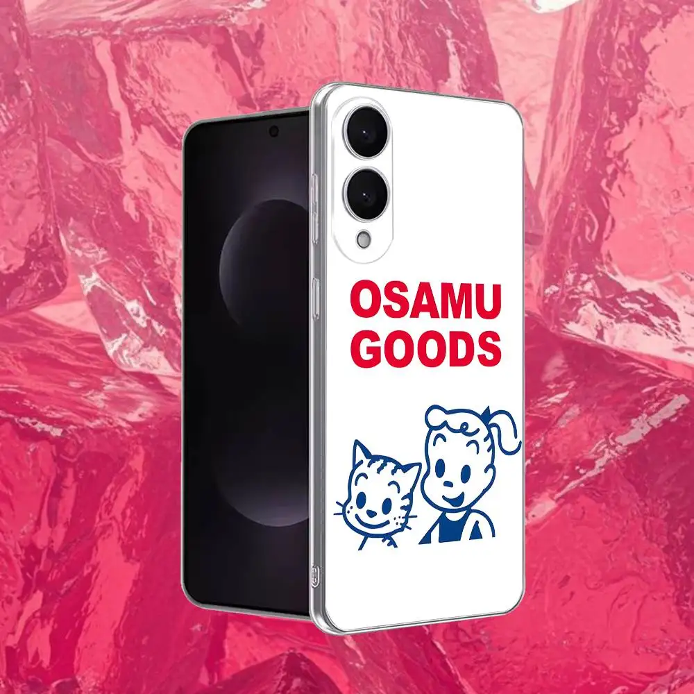 Urocze etui na telefon O-Osamu H-Harada do Samsunga S30,23,21,22,20, FE,Lite,S10,9,8,7 Plus Note20ultra, przezroczyste, miękkie.