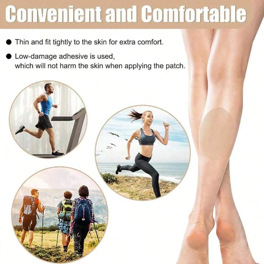 10/20/40Pcs Disposable Invisible Anti-Chafe Thigh Patches No Trace Skin-Friendly Body Anti-Friction Stickers for Women Daily Use