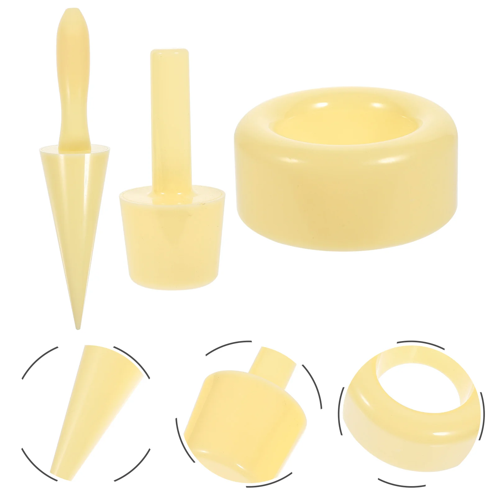 

Ice Cream Cone Mold Dessert Supplies Egg Roller Machine Molds Rollers Beige Making Tool Maker