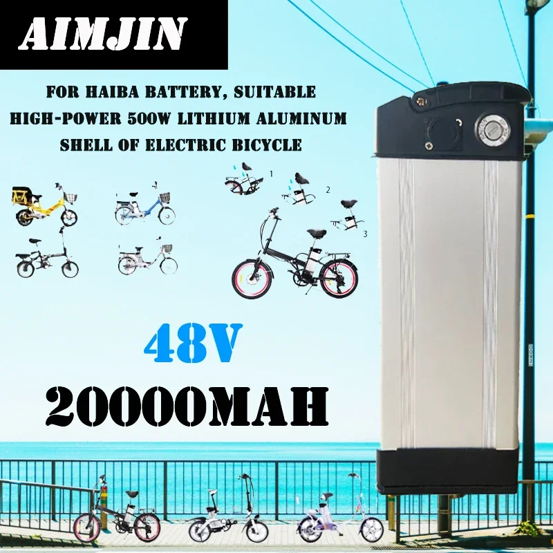 

20000mAh 48V Ebike Battery Pack For HaiBa Shengmilo MX20 Folding Fat Tire Snow Bike Electric Bicycle 18650.00 bms