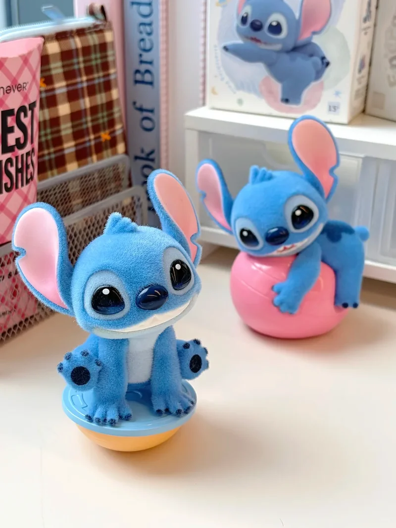 กล่องสุ่มฟิกเกอร์อนิเมะน่ารัก ซีรีส์ New Stitch Vitality Yoga ของตกแต่งโต๊ะสุดคิวท์ ของขวัญเซอร์ไพรส์สุดเพอร์เฟกต์สำหรับแฟนๆ