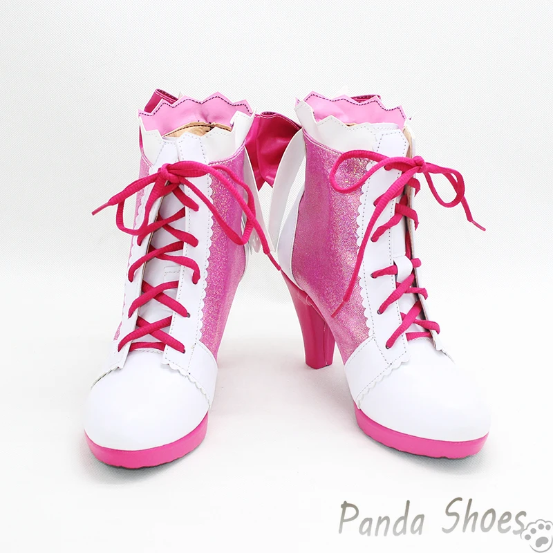 Game Rebellion Shimamura Uzuki Cosplay Shoes Anime Cos Comic Cosplay Costume Prop Shoes for Con Halloween Party