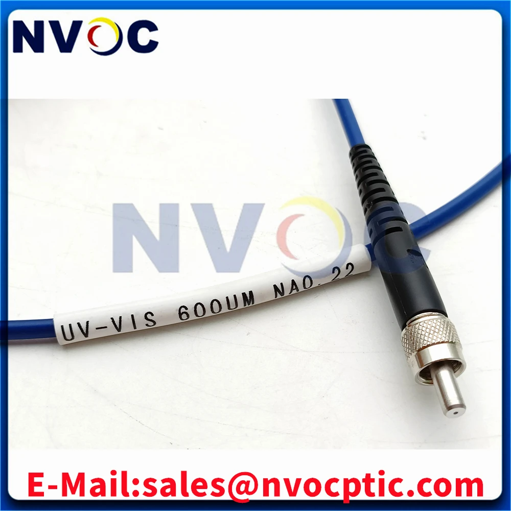 UV-VIS SMA905-SMA 400um 600um Silica Metal hexagon and round Ferrule MM SX  Quartz 3.0mm Armored Fiber Optic Patch Cord Cable