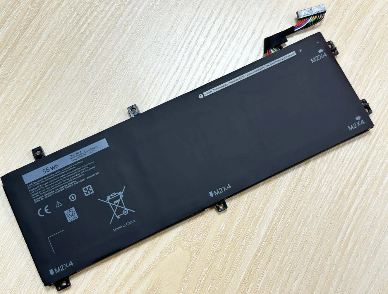 Imagem -05 - Rrcgw Bateria do Portátil para Dell Xps 15 9550 Precisão 5510 Série M7r96 62mjv 11.4v 56wh