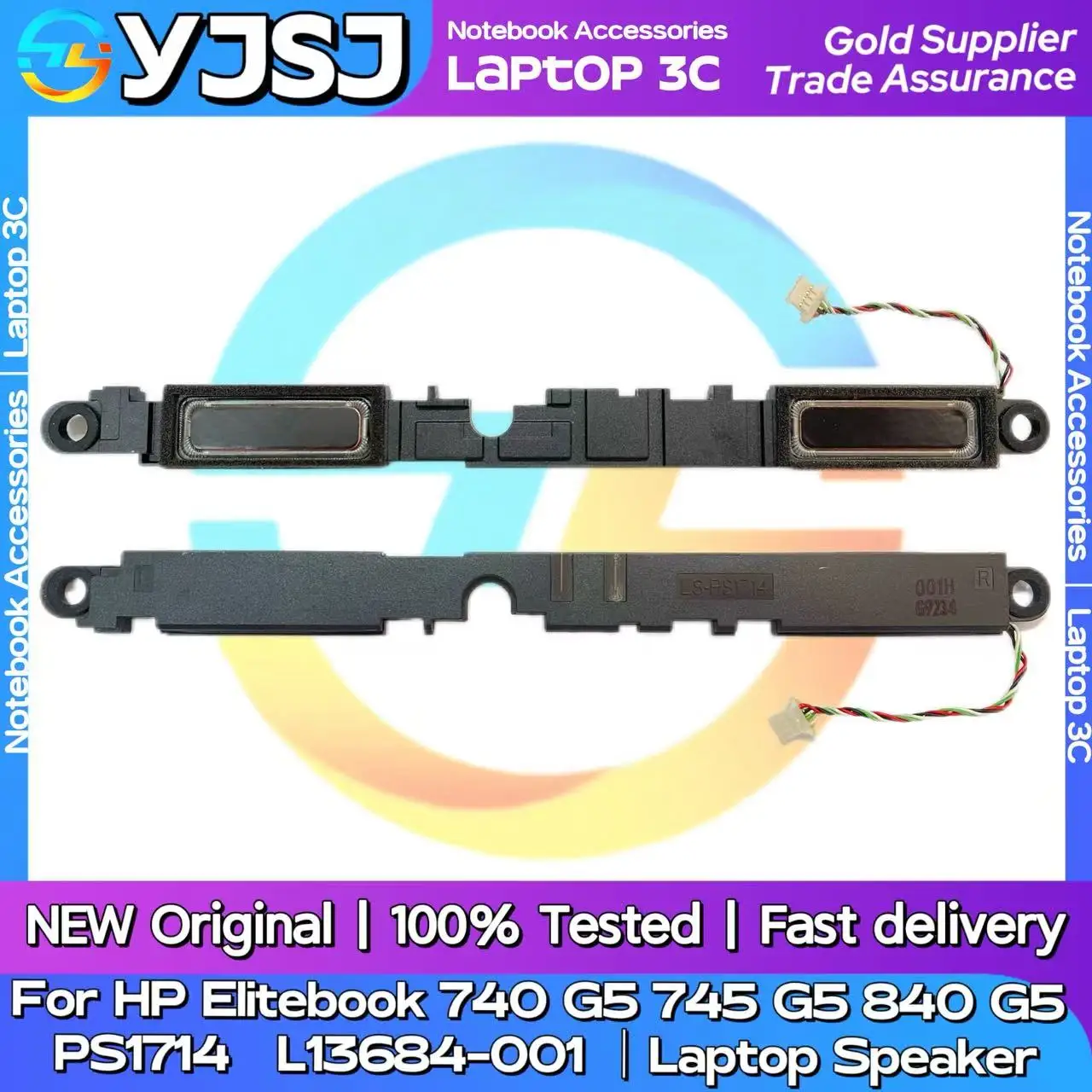 

New Original Laptop Notebook Audio Speaker For HP Elitebook 740 G5 745 G5 840 G5 PS1714 L13684-001 Built in horn audio
