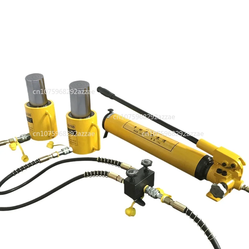 

Separate hydraulic jack vertical 10T20T30T50T100 tons split daughter gold ultra-thin top cylinder lateral