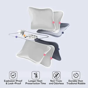 Rechargeable hot water bottle, beautiful electric hot, reusable hot compress bag, heating pillow, pocket heater 6 Main Sales Bottle Heater - №5