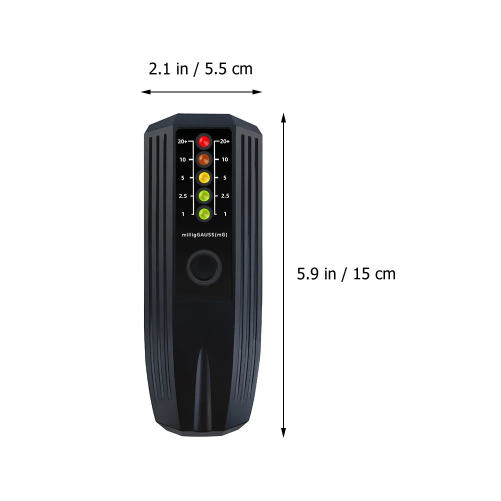 Portable Electromagnetic Radiation EMF Tester Handheld Magnetic Field Meter for Home Use Measures Microwave Fridge