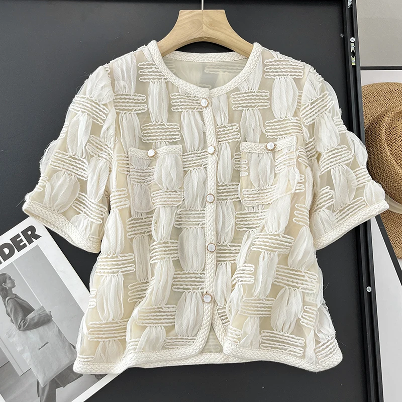 

ort Sve irt Женская премиум-класса Feel Woven H-ape Straight Tube для похудения oulder ort irt Summer Faion