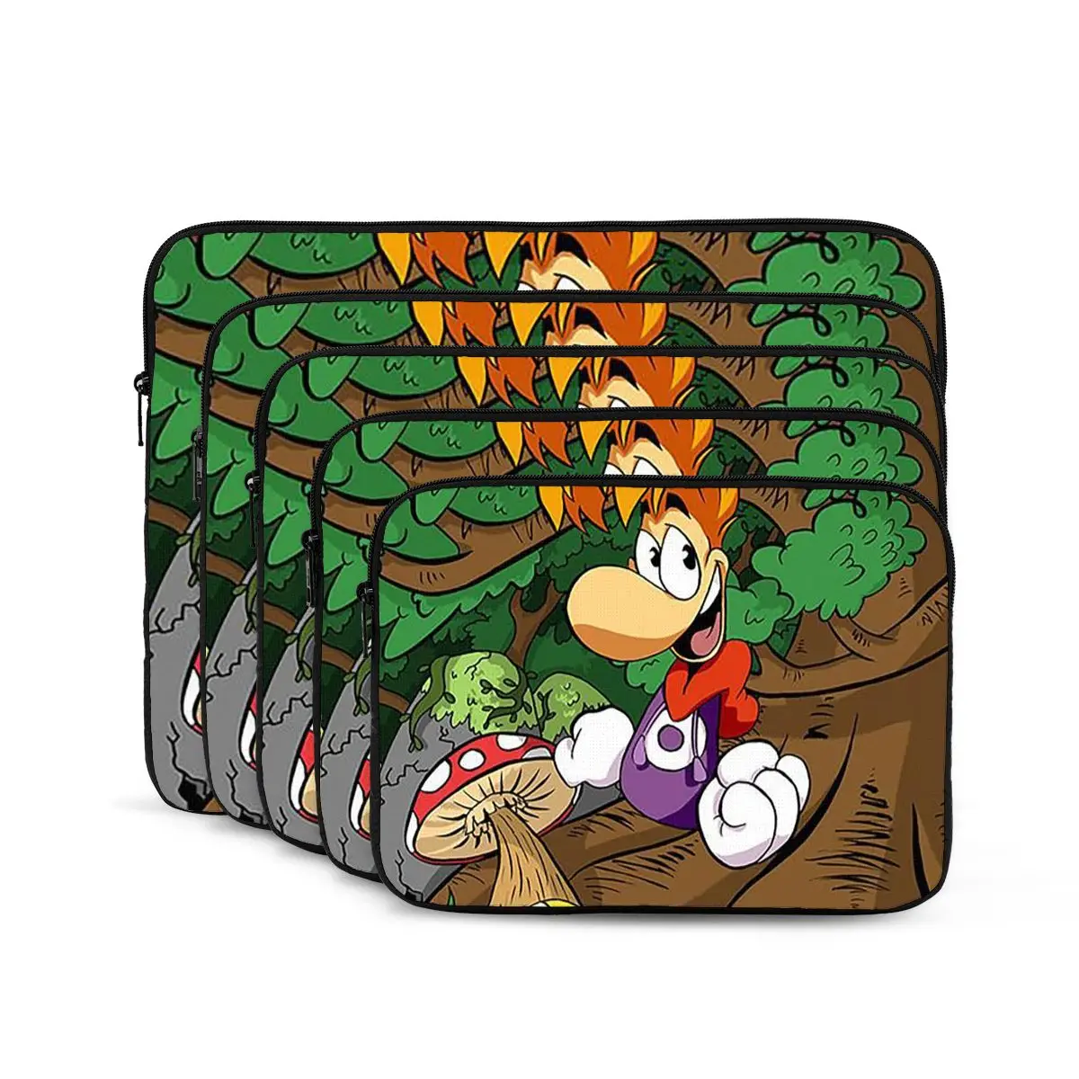 Cartoon Games Rayman Legends  Notebook Laptop Bag Case Pouch Notebook Sleeve Cover Bag Tablet Shockproof Case Bag