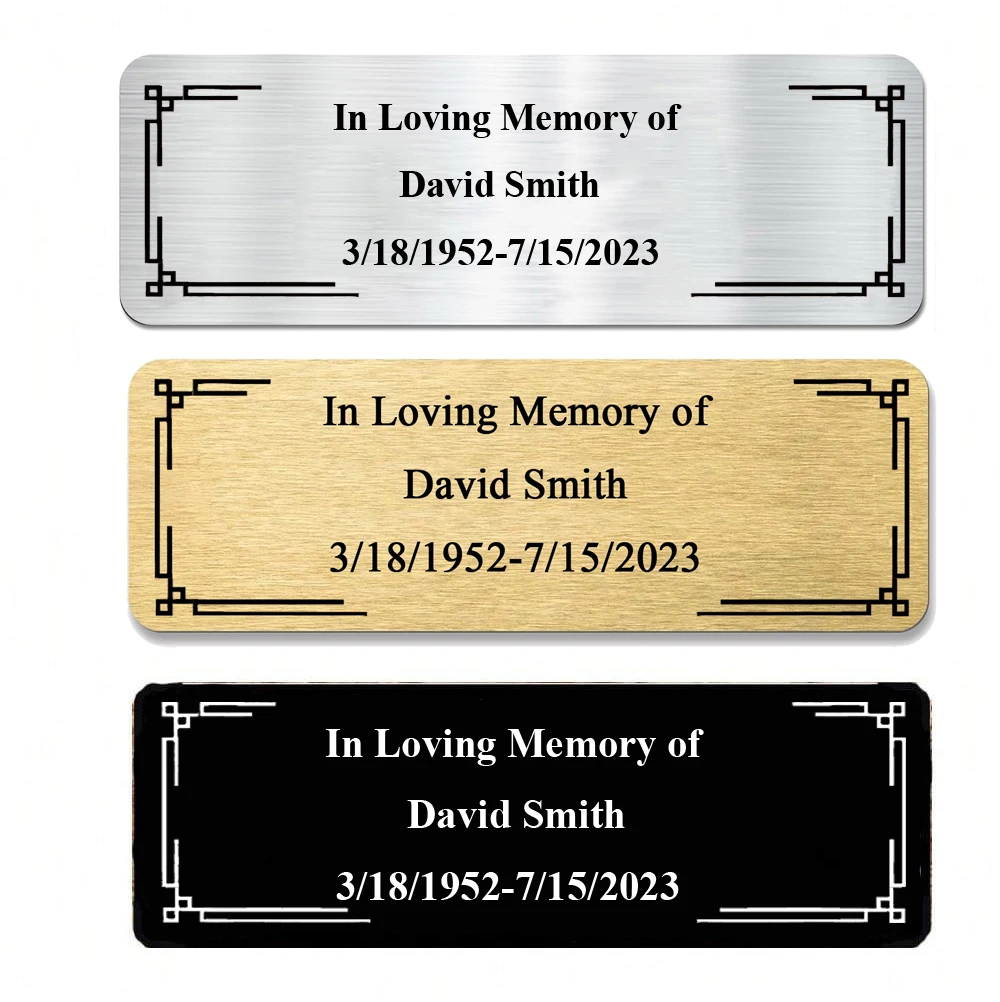 Personalized Engraved Name Plate 3