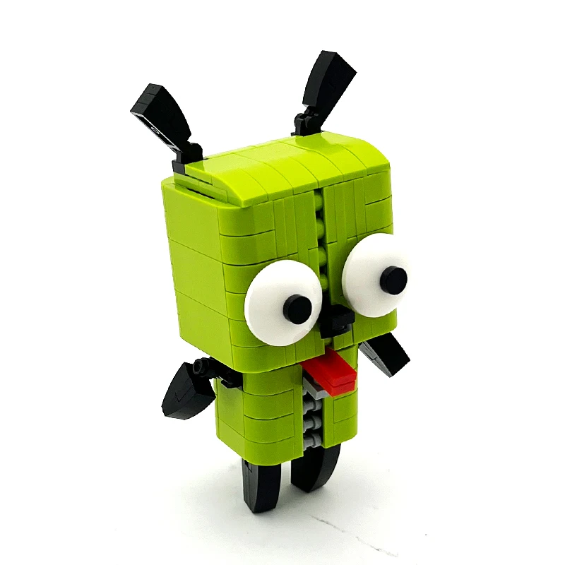 Alien Robot Dog Creative Model Building Blocks Kit Toys Collection Ornaments for Enthusiasts & Children Christmas Birthday Gift