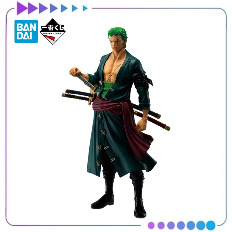 

【Оригинал】BANDAI Ichiban KUJI One Piece Beyond Trials B Reward Roronoa Zoro MASTERLISE Модель Классические аниме-игрушки