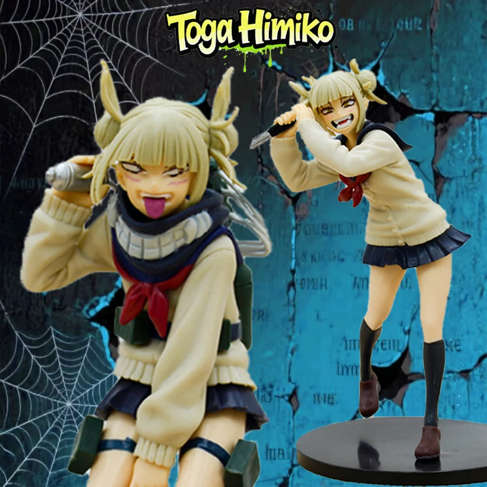 Gorący! Figurka anime My Hero Academia, Toga Himiko, piękny strój, figurki akcji, model PVC, zabawka, kolekcja dla dorosłych, statuetka, dla fanów.