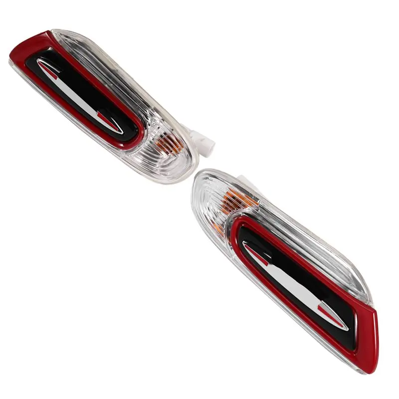 

AS57-1Pair Side Fender Marker Turn Signal Light Trim Plate For Mini Cooper F55 F56 F57 LCI2 2014-2016 63137368763 63137368764