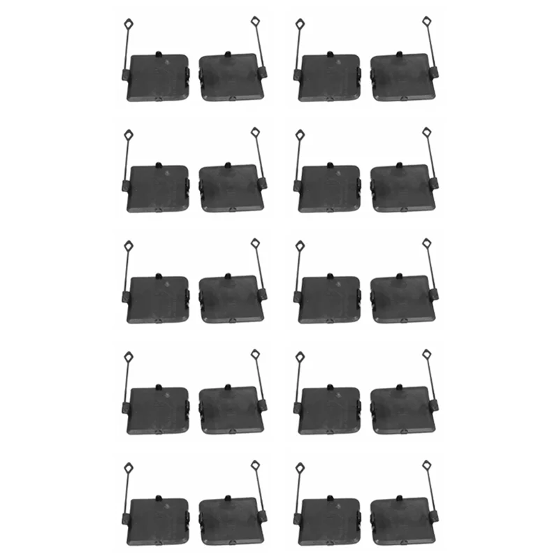 

B07A-10 пара задних бамперов, буксирный крюк, крышка для проушины 51122990609 51122990610 для BMW X1 E84 2009-2016