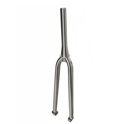 Titanium Gravel Road Bike Fork, Tapered Flat Mount, Disc Brake, Thru Axle