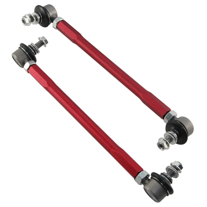 10mm Ball Joint Sway Bar Adjustable 300 -345mm Drop Links Fits  For BMW MAZDA  Fits  For  PEUGEOT