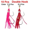 PR 10Pcs Double Hook