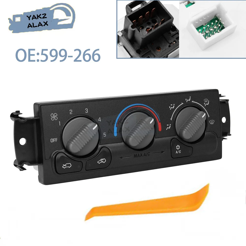 

Панель модуля климат-контроля для Chevrolet Silverado Suburban 1500 2500 3500 Tahoe GMC Yukon 1999 2000 2001 2002 гг.