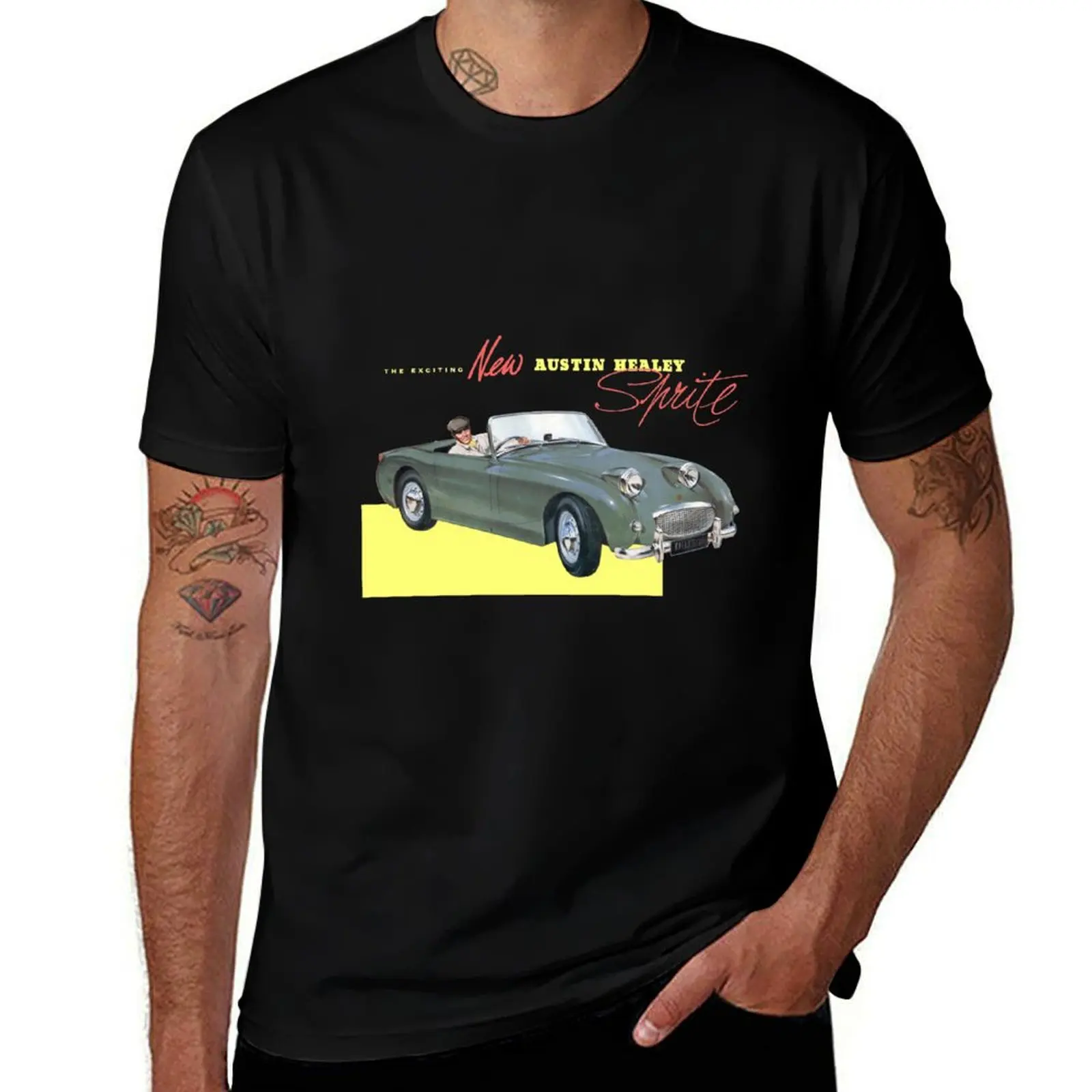 

AUSTIN HEALEY SPRITE T-Shirt man t shirt cotton t shirts for man cotton soft t shirts for man graphic vintage T-Shirt