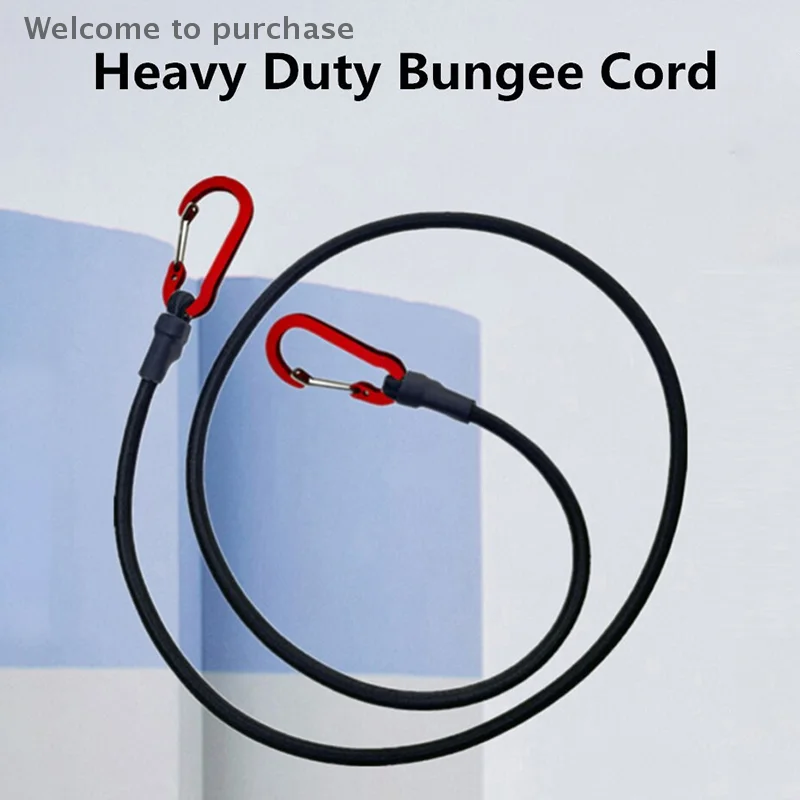 

Elastic tie rope, mountain hook, kayak, bicycle, luggage packaging rope, camping accessories