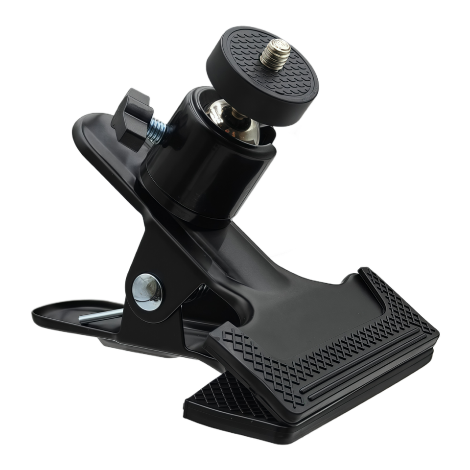  Metal Ball Head Clamp With 1/4" Screw Grip Clip Mount Camera Mobile Phone Holder Photography Accessories For Photo Studio 