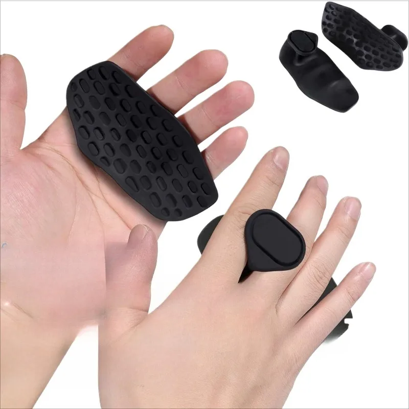 

Anti-Slip Grip Strengthener Breathable Comfort Portable Finger Trainer No Sweaty Hand Gripper Fingerless for Dumbbell Lifting
