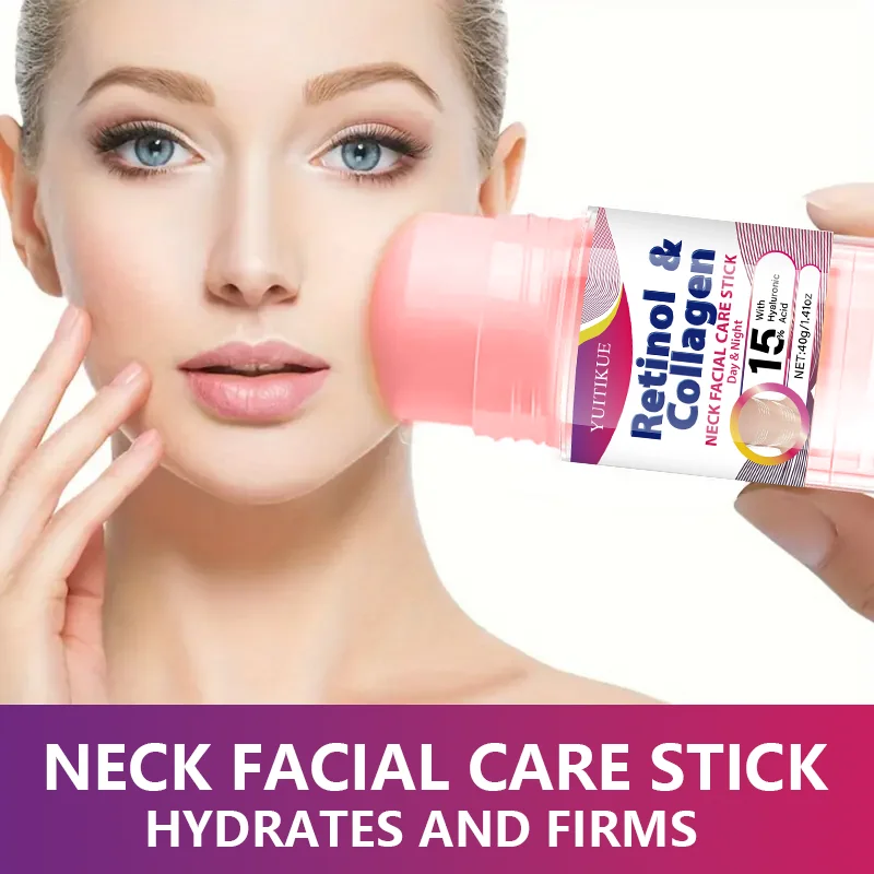 Retinol &amp; Colágeno para o Pescoço – 40g | Firmeza Instantânea, Hidratação Profunda e Rejuvenescimento Visí
