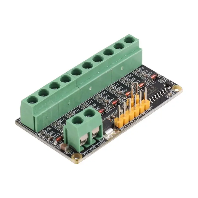 A02F-SPI Interface 12-Bit ADC Module For Arduino For PLC- MCP3208 8-Channel 4-20Ma Current Input Acquisition