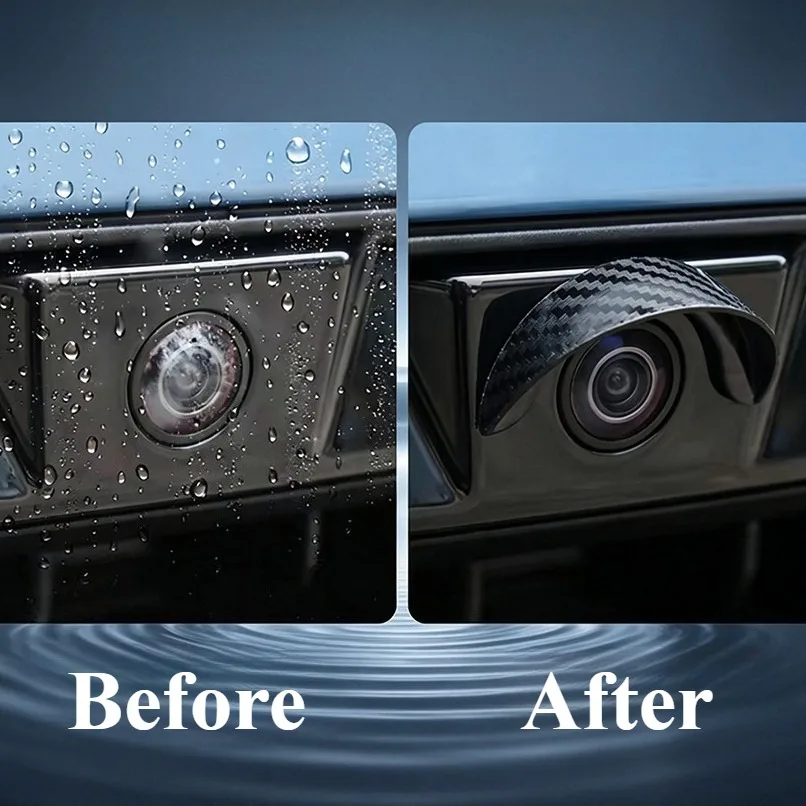 New Car Camera Lens Protector Rear View Backup Camera Cover 360° Camera Protection Anti Scratch Waterproof Dust-proof Car Parts