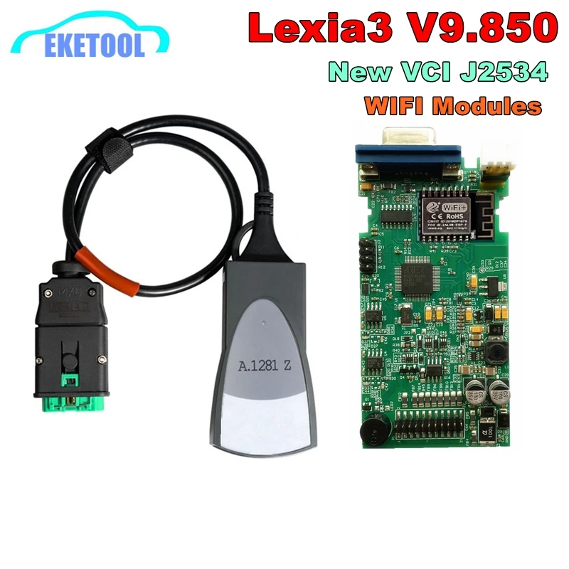 Nuovo VCI J2534 Lexia3 PP2000 Diagbox V9.850 riparazione auto versione Pro non è necessario virtuale per interfaccia professionale Citroen/Peugeot