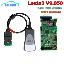 Nuovo VCI J2534 Lexia3 PP2000 Diagbox V9.850 riparazione auto versione Pro non è necessario virtuale per interfaccia professionale Citroen/Peugeot