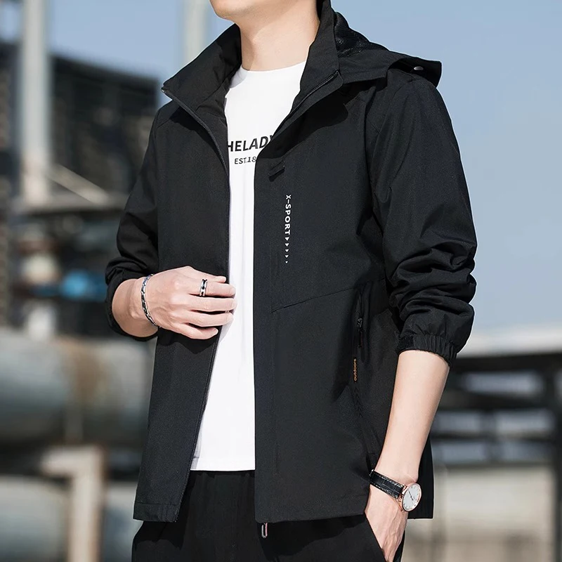 

Paul Montidi Men's Thiened Windproof Waterproof Climbing Jaet Autumn Winter Outdoor Sports Casual Sle Faion Coat